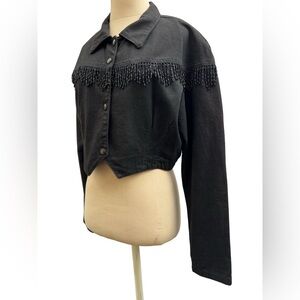 Vintage Paris Blues Denim Jacket - Size Large